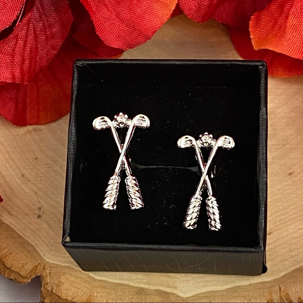 Silver Golf Club Cufflinks - Picture 14 of 15